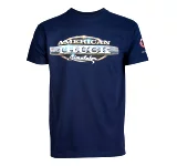 Tričko American Truck Simulator - Modre s logom 