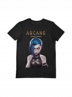 Tričko Arcane - Jinx Black
