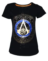 Tričko Assassins Creed: Origins - Gold Spaller Logo (dámske, veľ. M)