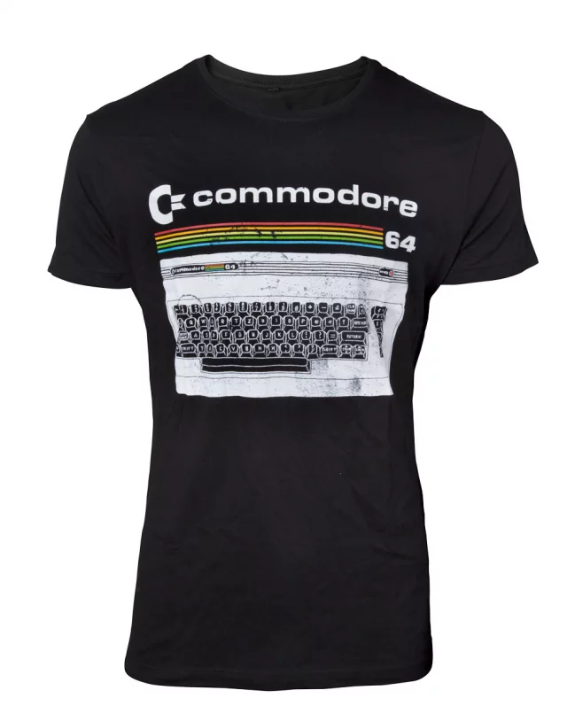 Tričko Commodore 64 - Classic Keyboard 