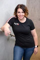 Tričko dámske Mass Effect - N7 Stripe Logo