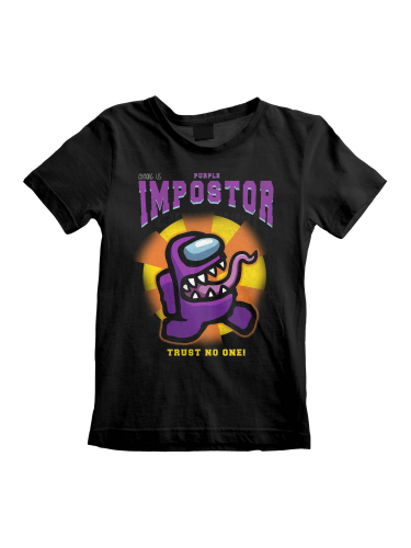 Tričko detské Among Us - Purple Impostor