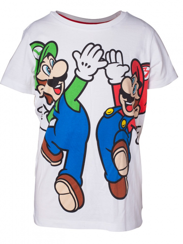Tričko detské Super Mario - Mario and Luigi 