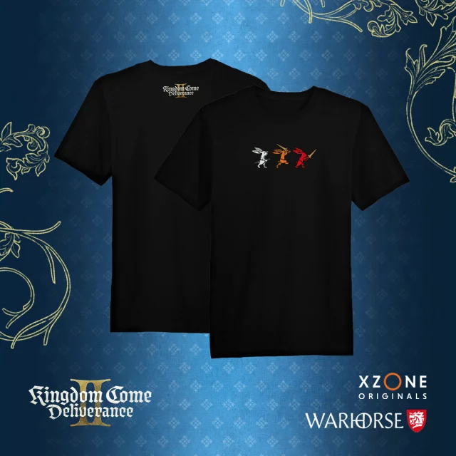 Tričko Kingdom Come: Deliverance II - Akčné trio zajacov