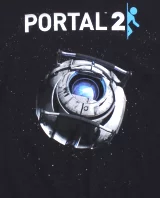 Tričko Portal 2 - Wheatley in Space (americká veľ. S / európska S-M)