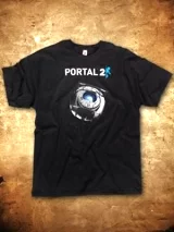 Tričko Portal 2 - Wheatley in Space (americká veľ. S / európska S-M)