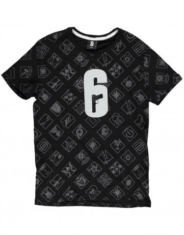 Tričko Rainbow 6 Siege - Class AOP (veľkosť XXL)