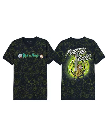 Tričko Rick and Morty - Portal Boyz