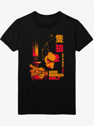 Tričko Sekiro: Shadows Die Twice - One Armed Wolf 