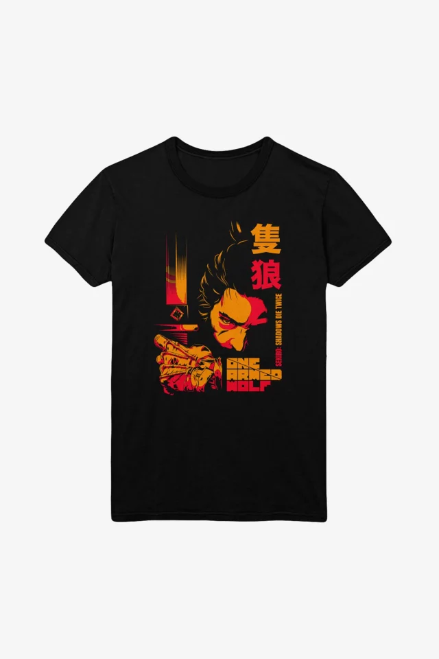 Tričko Sekiro: Shadows Die Twice - One Armed Wolf 