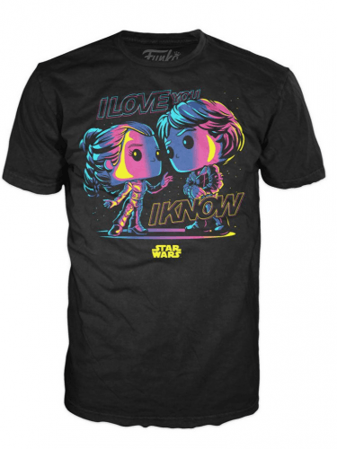 Tričko Star Wars - Han Loves Leia