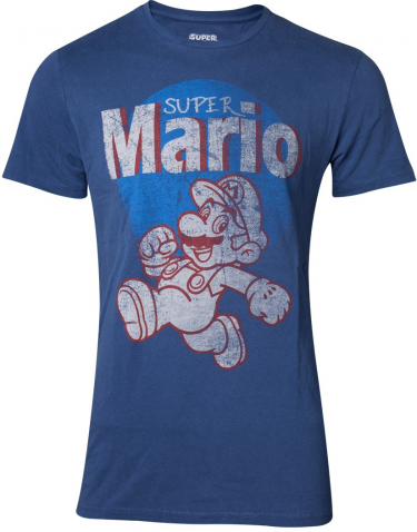 Tričko Super Mario - Super Mario Running Vintage 