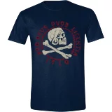 Tričko Uncharted 4 - Skull Logo 