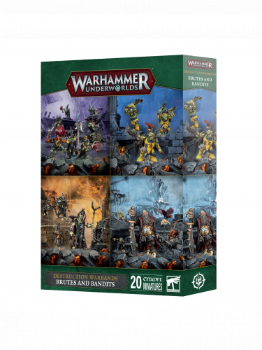 Stolová hra Warhammer Underworlds - Brutes and Bandits (20 figúrok) (rozšírenie)