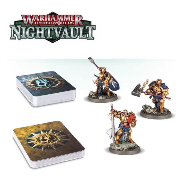 Stolová hra Warhammer Underworlds: Nightvault – Steelhearts Champions (rozšírenie)
