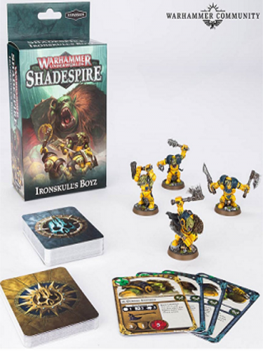 Stolová hra Warhammer Underworlds: Shadespire - Ironskulls Boyz (rozšírenie)