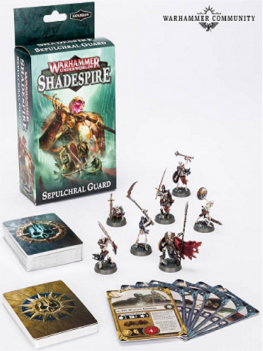 Stolová hra Warhammer Underworlds: Shadespire - Sepulchral Guard (rozšírenie)