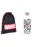 Výhodný set Marvel - Marvel gym (vak na chrbát + fľaša na pitie)