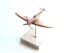 Bronzová soška lietadla - Supermarine Spitfire