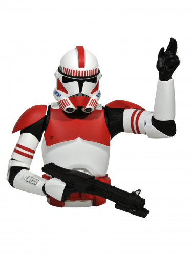 Busta (Diamond Select) Stars Wars: Commander Thire (pokladnička)