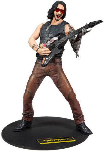 Figurka Cyberpunk 2077 - Johnny Silverhand (McFarlane, 30 cm) (poškozený obal)