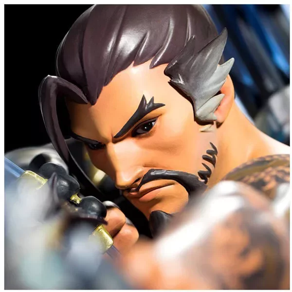 Soška Overwatch - Hanzo Premium Statue 33 cm