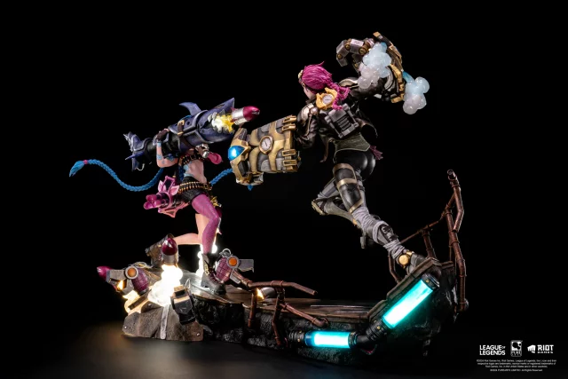 Výhodný set Socha League of Legends - Jinx & Vi 1/6 Scale Statue (PureArts)