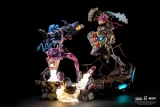 Výhodný set Socha League of Legends - Jinx & Vi 1/6 Scale Statue (PureArts)