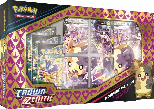 Kartová hra Pokémon TCG: Crown Zenith - Morpeko V-UNION Premium Playmat Collection