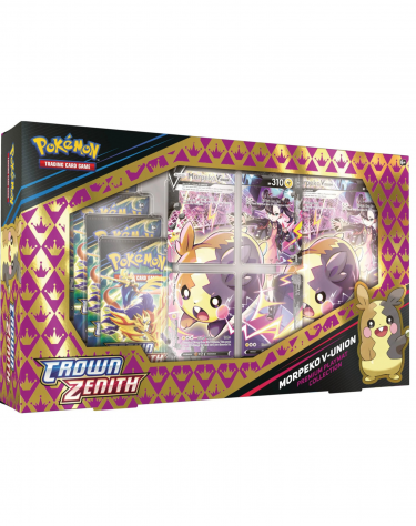 Kartová hra Pokémon TCG: Crown Zenith - Morpeko V-UNION Premium Playmat Collection (poškodený obal)