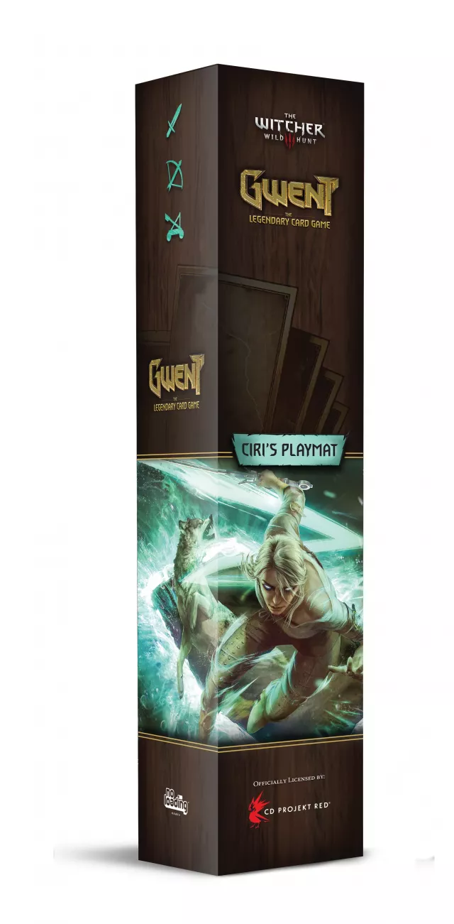 Výhodný set Herná podložka Gwint - Geralt + Ciri - Zaklínač