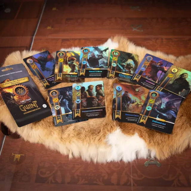 Výhodný set Kartová hra Gwint - Ballads Legendary Foil Cards - Kompletná sada CZ - Zaklínač