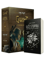 Výhodný set Kartová hra Zaklínač 3: Divoký Hon - Gwint CZ + kniha Vlčí stopou - Historie vzniku hry Zaklínač 3: Divoký hon