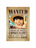 Vlajka One Piece - Wanted Law & Kid