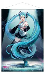Wallscroll Vocaloid - Hatsune Miku On Top of the World - Látkový plagát