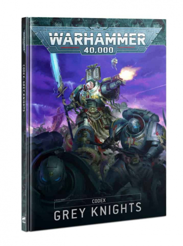 Kniha W40k: Codex: Grey Knights (2021) (poškodený obal)