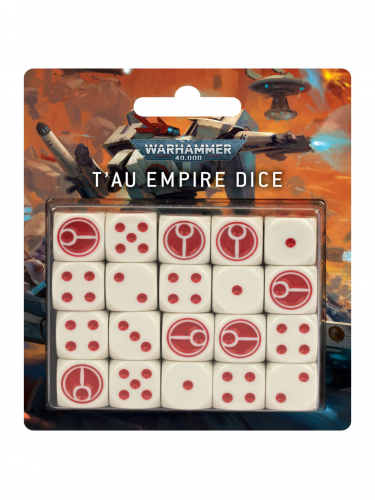 Kostky Warhammer 40000 - Tau Empire (20 ks)