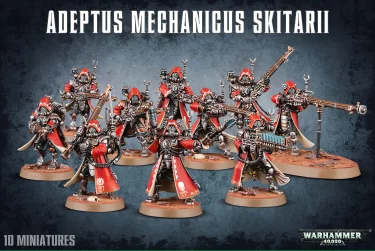W40k: Adeptus Mechanicus Skitarii (10 figúrok)