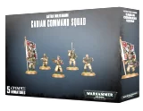 W40k: Astra Militarum - Cadian Command Squad (5 figúrok)