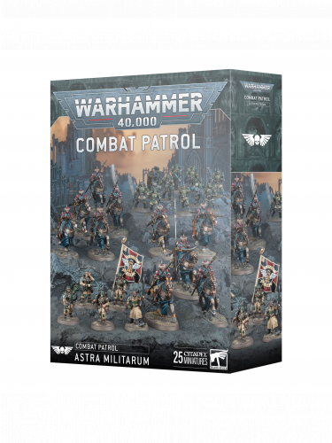 W40k: Astra Militarum - Combat Patrol (25 figúrok) (2025)