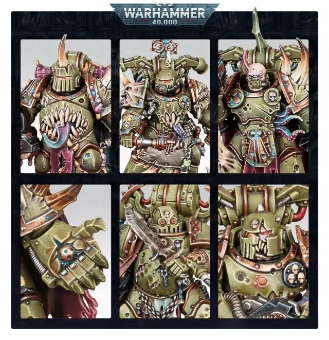 W40k: Battleforce: Death Guard - Council of The Death Lord (20 figúrok)