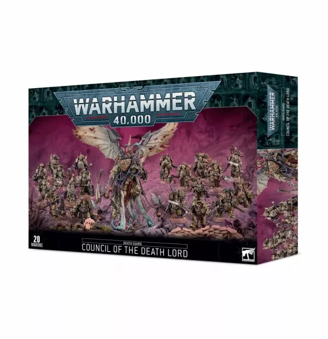 W40k: Battleforce: Death Guard - Council of The Death Lord (20 figúrok)