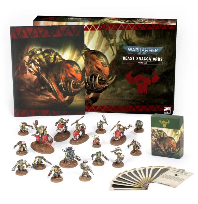 W40k: Beast Snagga Orks Army Set (26 figúrok)