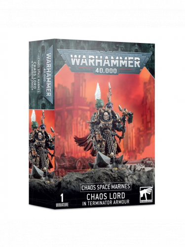 W40k: Chaos Space Marines - Chaos Lord in Terminator Armour