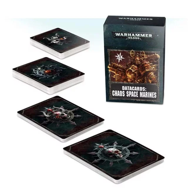 W40k: Chaos Space Marines Datacards