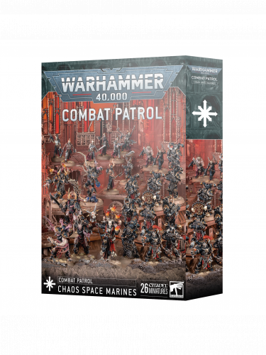 W40k: Combat Patrol - Chaos Space Marines (26 figúrok) (2024)