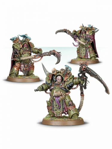 W40k: Death Guard: Deathshroud Bodyguard (3 figúrky)