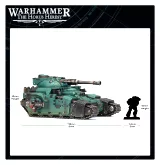 W40k: Horus Heresy - Legiones Astartes Kratos Heavy Assault Tank (1 figúrka)