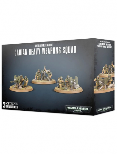 W40k: Imperial Guard - Cadian Heavy Weapon Squad
