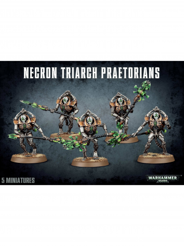W40k: Necron Triarch Praetorians (5 figúrok)
